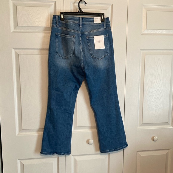 Lovervet by Vervet Blue Jeans Tummy Control Kick Flare Size 14W NWT - Picture 9 of 10